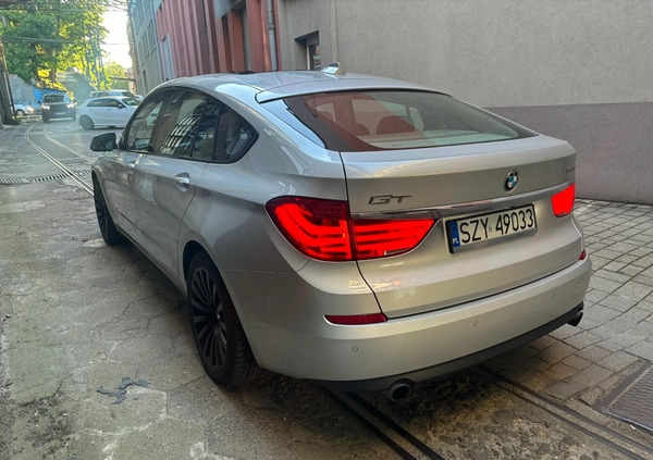 BMW 5GT cena 43999 przebieg: 246300, rok produkcji 2009 z Biała małe 121